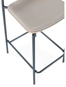 Béžové čalúnené barové stoličky v súprave 2 ks (výška sedadla 65,5 cm) Saula – Marckeric