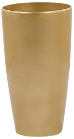 Kvetináč  ⌀ 32 cm zlatý TSERIA Beliani