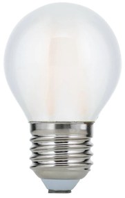 LED žiarovka E27 G45 4,5 W matná 827 stmievateľná