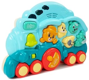 LEAN TOYS Interaktívna lokomotíva pre deti