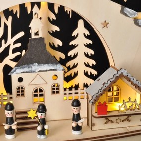 Solight 1v282 - LED Vianočná dekorácia LED/2xAA/teplá biela stromček