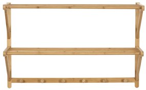 Autronic BONTEC Vešiak, bambus, prírodný, DR-B005 NAT Farba: Prírodné