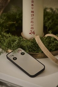 Ib Laursen Adventná LED sviečka s diaľkovým ovládačom