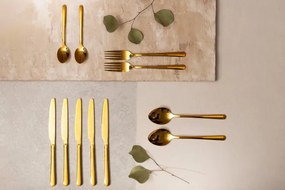 Súprava príborov B2LUGANO zlatá 24 ks 854267