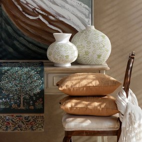 DEKORAČNÁ OBLIEČKA NA VANKÚŠ MILA2 45X45 CM MEDOVÁ