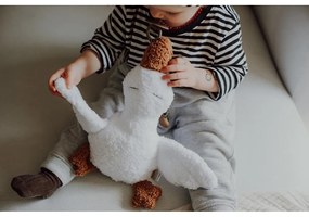 Biely zaspávačik Goose - Malomi Kids