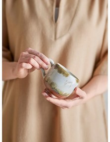 Šálky v súprave 4 ks na cappuccino z kameniny 200 ml Jade – Bloomingville