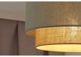 Duolla - Prisadený luster  BOHO 1xE27/15W/230V pr. 45 cm zelená/hnedá