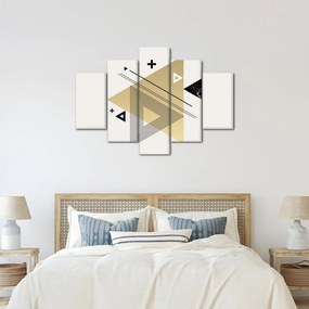 Obraz - Geometrické tvary N⁰4 (150x105 cm)