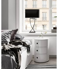 ByRydens 2820440-6513 - Stolná lampa OMEGA 1xE27/5W/230V čierna