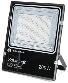 Aigostar - LED RGB Stmievateľný solárny reflektor LED/200W/3,2V IP66 + DO