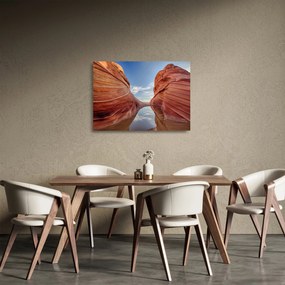 Sklenený obraz - Vermilion Cliffs Arizona (70x50 cm)