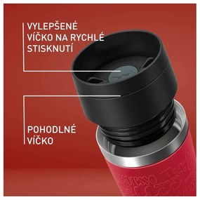 Červený cestovný hrnček 360 ml – Tefal