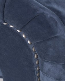 Kreslo Chesterfield Classic Velvet Midnight 118 x 96 x 77 cm