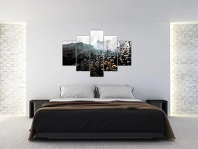 Obraz - Ilustrácie divokých kvetov (150x105 cm)