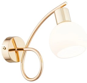 Nástenné svietidlo ERYKA 1xE14/10W/230V zlatá