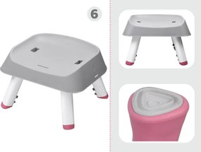 JOKOMISIADA Detská stolička na kŕmenie, sada 6 v 1 ZA4142