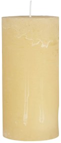 Ib Laursen Okrúhla sviečka Rustic Lemonade 14 cm