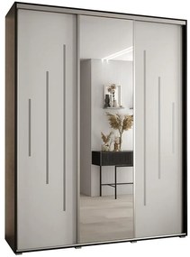 Skriňa 45 Canaris 13 200 čierna/biela/silver