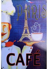 Ceduľa Paris Cafe