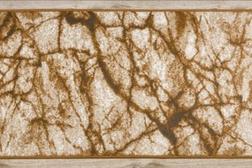 Behúň BCF MORAD Mramor béžový - staré zlato