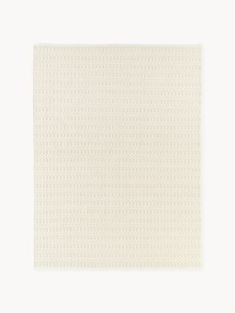 Ručne tkaný koberec do interiéru/exteriéru's geometrickým vzorom Rune