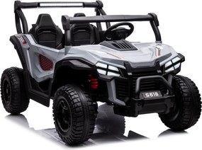 LEAN CARS Elektrické autíčko S618 sivé 4x4