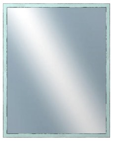 DANTIK - Zrkadlo v rámu, rozmer s rámom 40x50 cm z lišty AKVAREL modrá vysoká (2653)