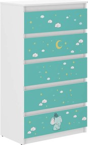 Wooden Toys Detská komoda R-5 SLON