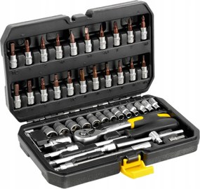 CROWNMAN Box na náradie pre nástrčné kľúče, 46 kusov