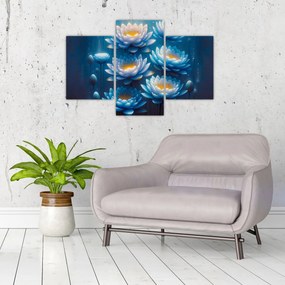 Obraz - Lekná pod hladinou (90x60 cm)