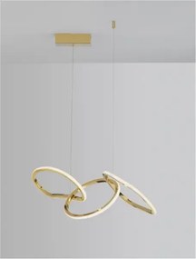 LED luster Girish 82 zlaté
