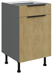 Kuchynská skrinka Cremona Ant 50d 1f 1s Bb