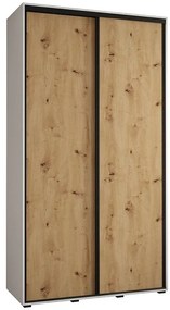 Skriňa 45 Canaris 1 130 biela/artisan/čierna