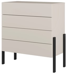 Komoda Juka 4S (kašmír). Akcia -17%. Vlastná spoľahlivá doprava až k Vám domov. 1125533