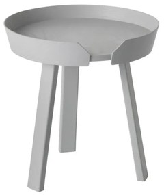 Muuto Stolík Around Coffee S, light grey