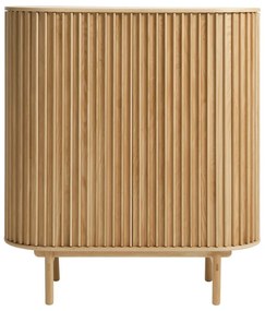 Skrinka v dekore duba v prírodnej farbe 110x125 cm Carno – Unique Furniture