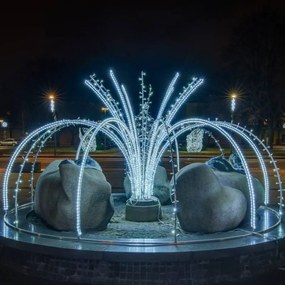 DECOLED Bežecké svetlo LED, 4 m, 64 diód, IP44