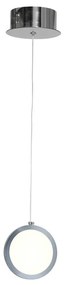 LED Luster na lanku CIRCOLO LED/7W/230V chróm