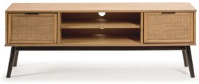 TV stolík z borovicového dreva 140x52 cm Natasha – Marckeric