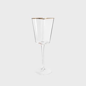 Pohár AMAR na víno so zlatým okrajom 726613 300 ml