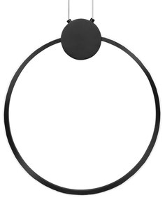 Toolight Toolight, LED stropné svietidlo 30 cm 13W 4000K APP1392-CP, čierna, OSW-00918