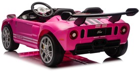 Elektrické autíčko pre deti Ford GT ružové