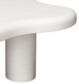 Kávový stolek Vercelli, 100 cm bílý