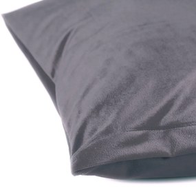Biante Zamatová obliečka na vankúš Velvet Prémium SVP-013 Sivá 30 x 50 cm