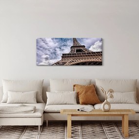 Obraz Eiffelovej veže (120x50 cm)