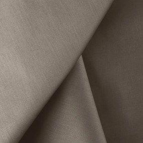 SATÉNOVÉ OBLIEČKY DINA 140X200 CM, 1 KS 70X80 CM SVETLOHNEDÉ