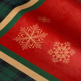 VIANOČNÝ OBRUS CHERRY 85X85 CM VZOROVANÁ