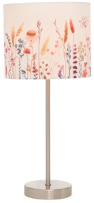 Stolová lampa Kornelia s kvetinovým vzorom Variant: A