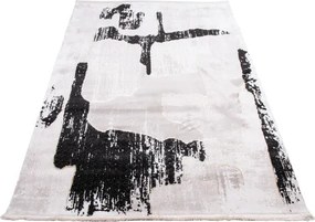 Koberec GALERIA GL202S béžový / čierny